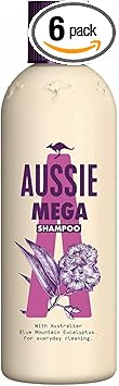 Aussie Mega Shampoo For That Clean Feeling Every Day 300 ml Pack of 6