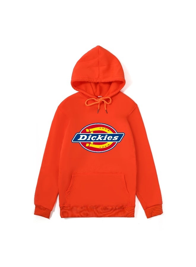 Dickies Unisex Casual Hoodie, Loose-Fit Round Neck Long Sleeve Pullover, Made from Polyester, Ideal for Teenagers and Everyday Wear - Image 1