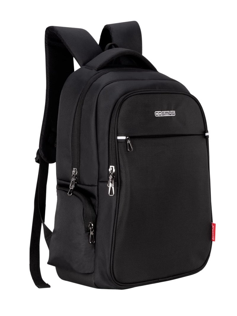 COSMUS Atomic 30 Litre Black Laptop Backpack (Medium Size) - Image 1