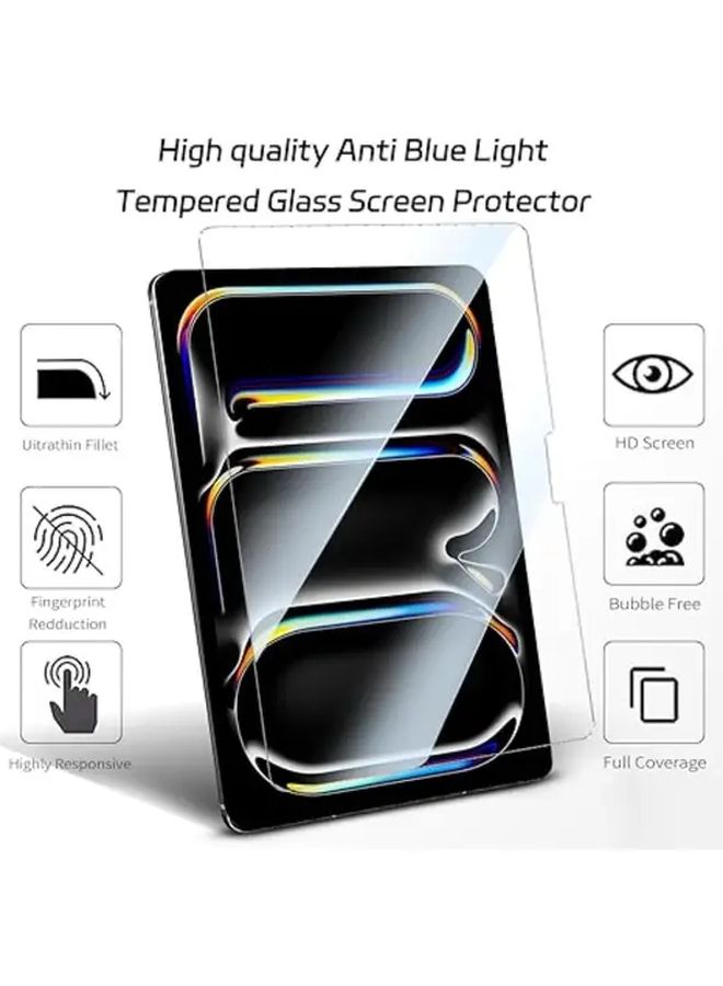 Tempered Glass Screen Protector for Samsung Galaxy Tab A9 Plus 1pc - Image 2