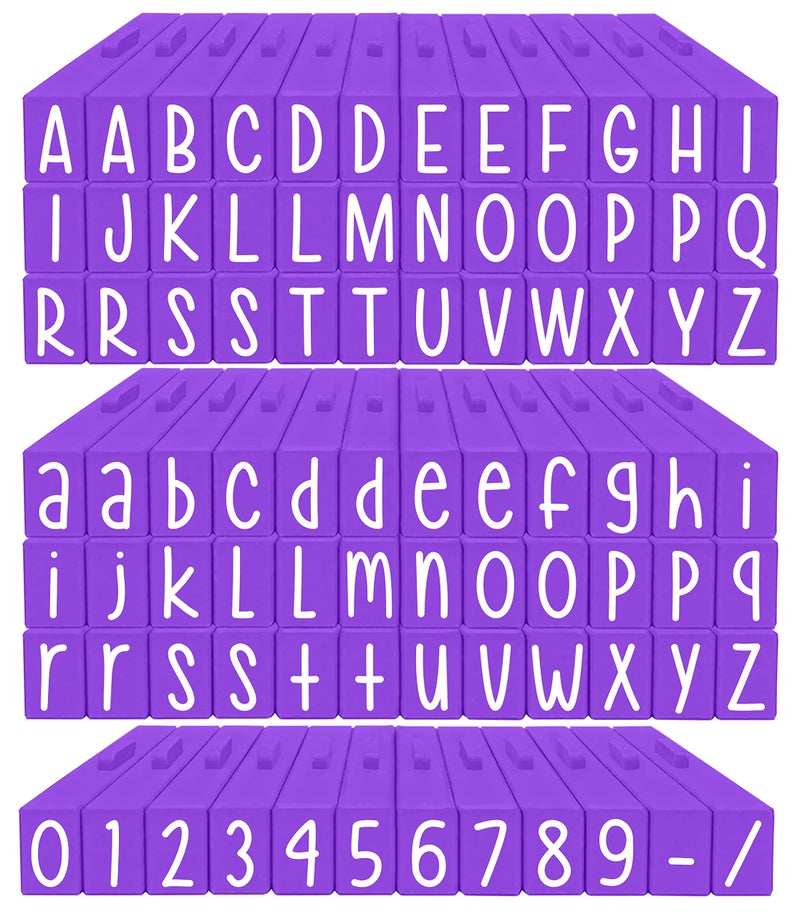 Contact USA Pegz Medium Size Connectable Letters  Numbers 84 Piece Hey Gorgeous Font