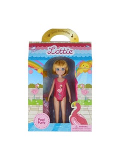 Lottie Pool Party Doll | Bath | Fun Bathtub Toys | Mermaid | Swim Doll Swimsuit | Gifts For 3 4 5 6 7 8 9 Year Old Girls And Boys  - Image 3