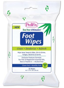 pedifix Tea Tree Ultimates Foot Wipes 