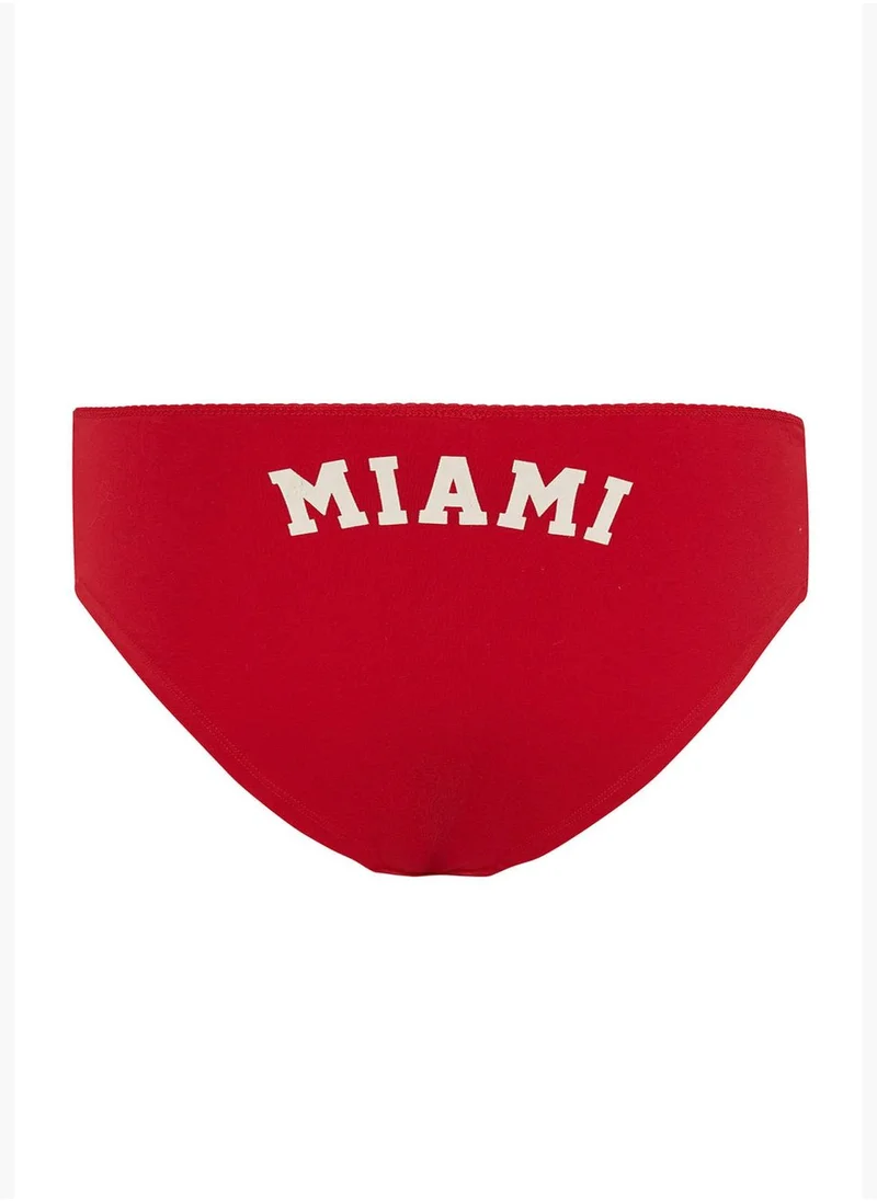 ديفاكتو Basic Seamless Thong