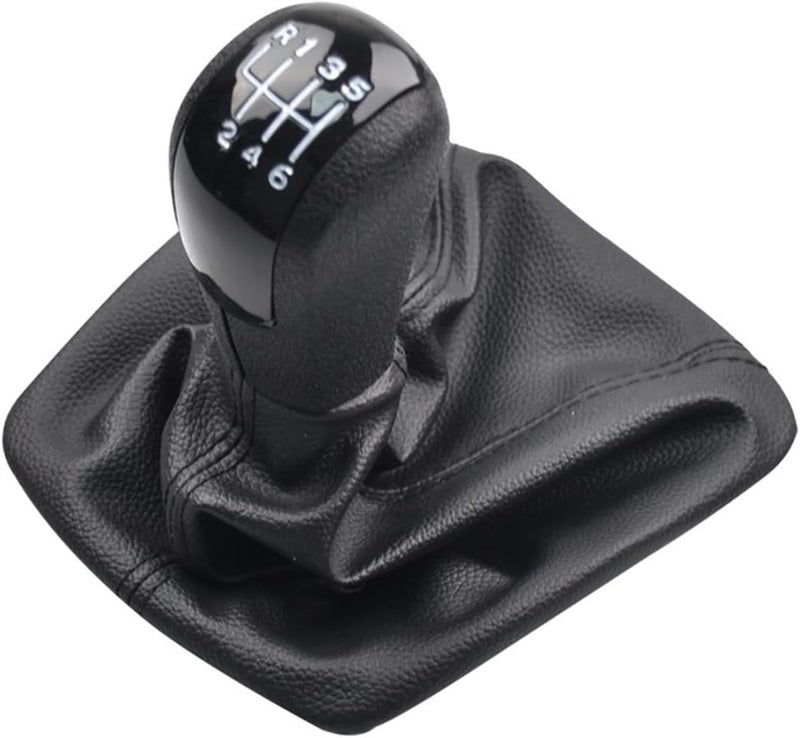 Car Gear Shift Knob for Skoda for Octavia 2 A5 2004-2010 5/6 Speed Manual Gear Shift Knob Lever Gaiter Boot Gear Knob Cover - Image 1