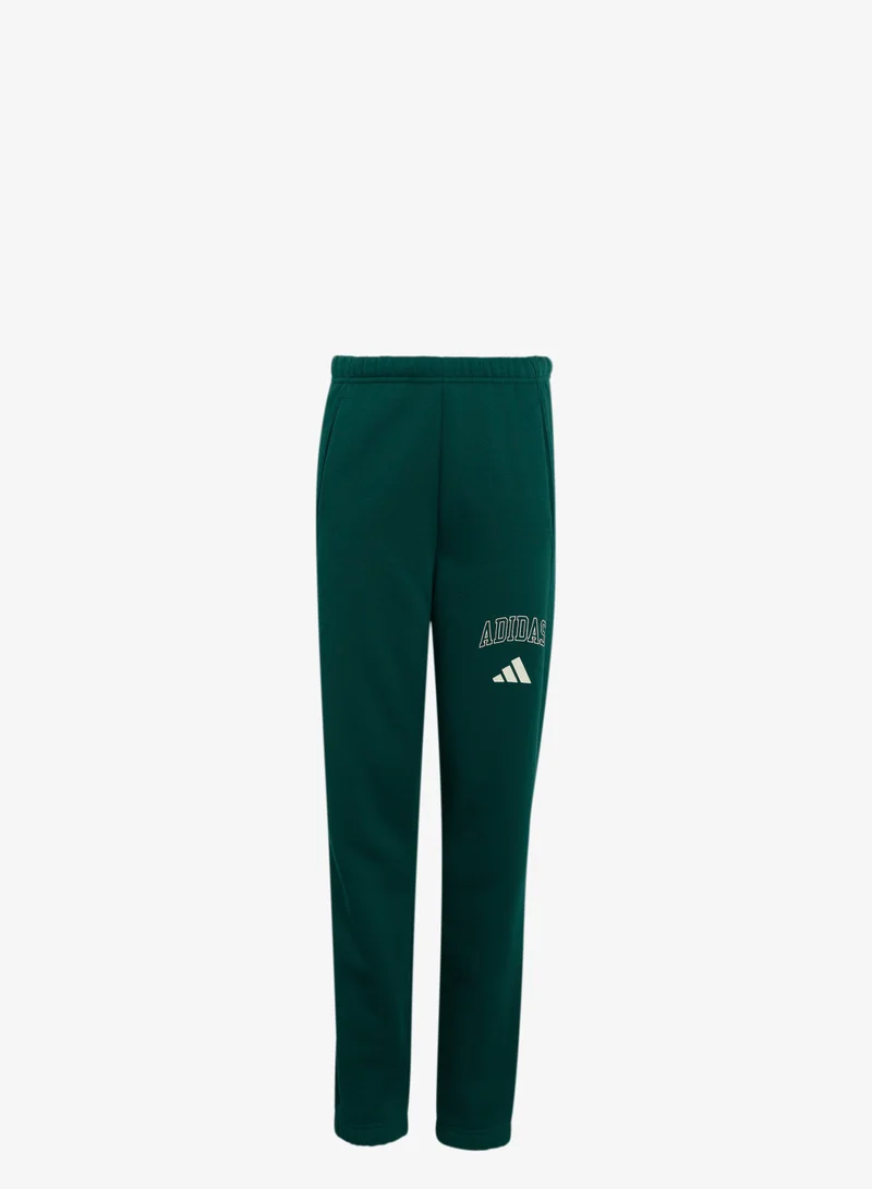 Adidas Seasonals Collegiate Typography Joggers Junior