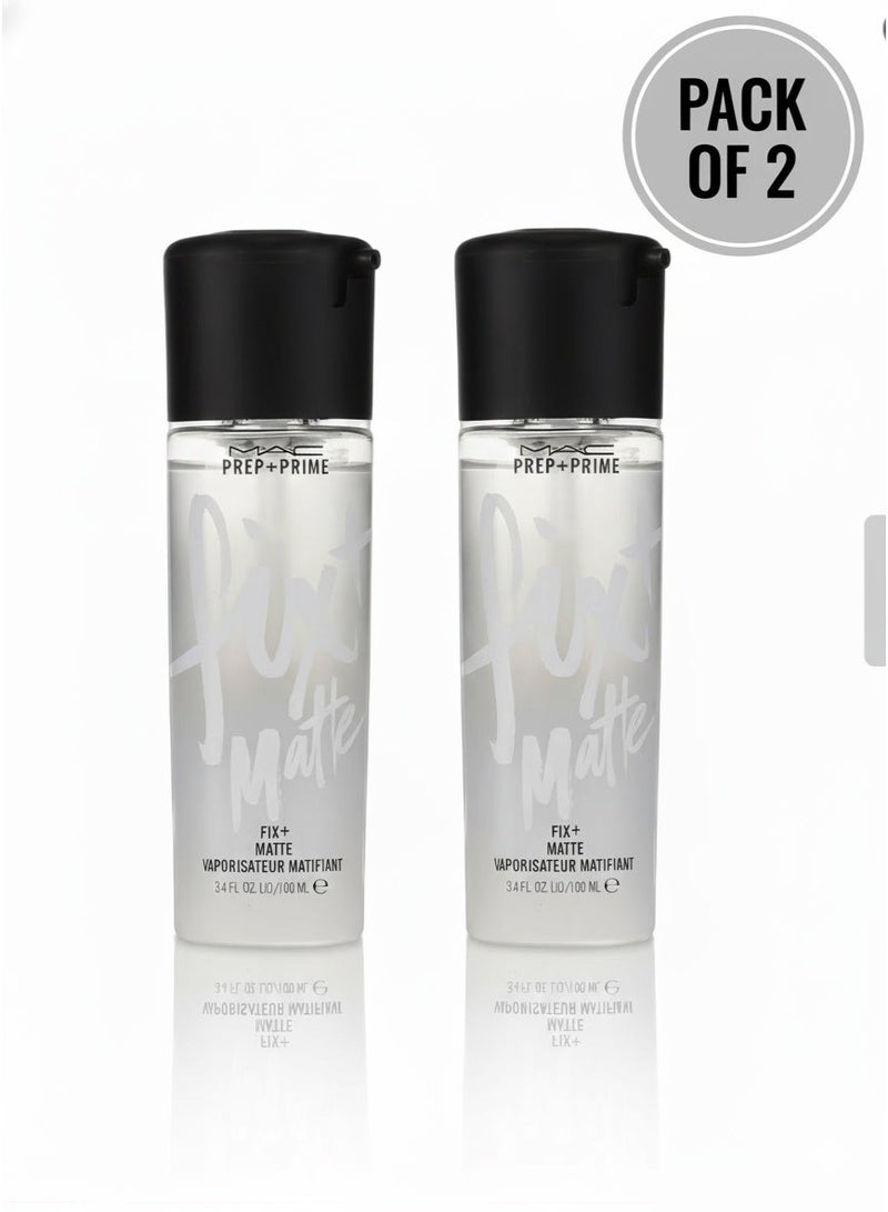 MAC بريب + برايم فيكس + مات 100 مل، عبوة من 2 - Image 1