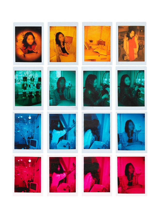 NIBEMINENT 4-Piece Close-Up Lens Set For Fujifilm Instax Mini7S/Mini8 Multicolour - Image 5