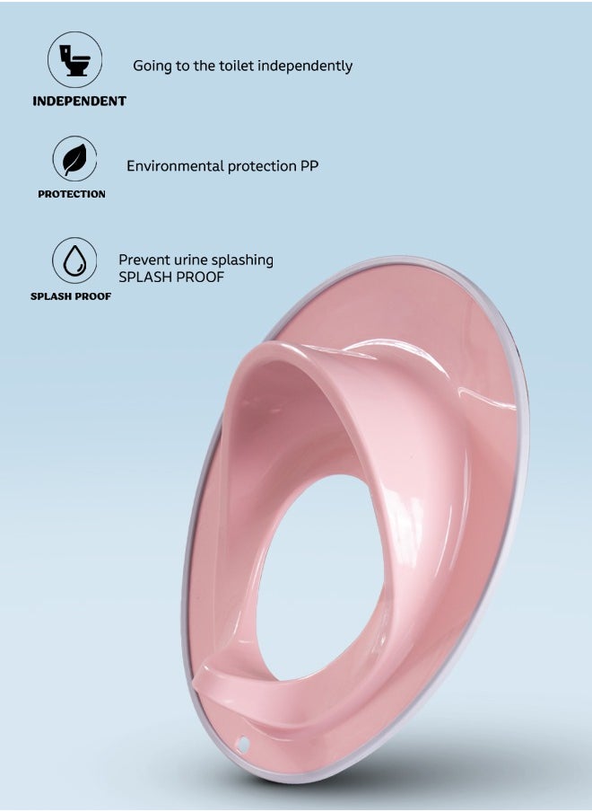 BAYBEE - Baybee TinyTrek Potty Seat for Kids Toilet Seat | Baby Potty Training Seat Chair, Fits Round & Oval Toilets, Non-Slip with Splash Guard Seat for 1-8 Years Kids Boys Girls - Image 1
