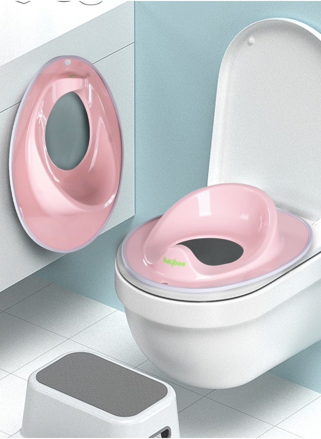 BAYBEE - Baybee TinyTrek Potty Seat for Kids Toilet Seat | Baby Potty Training Seat Chair, Fits Round & Oval Toilets, Non-Slip with Splash Guard Seat for 1-8 Years Kids Boys Girls - Image 1