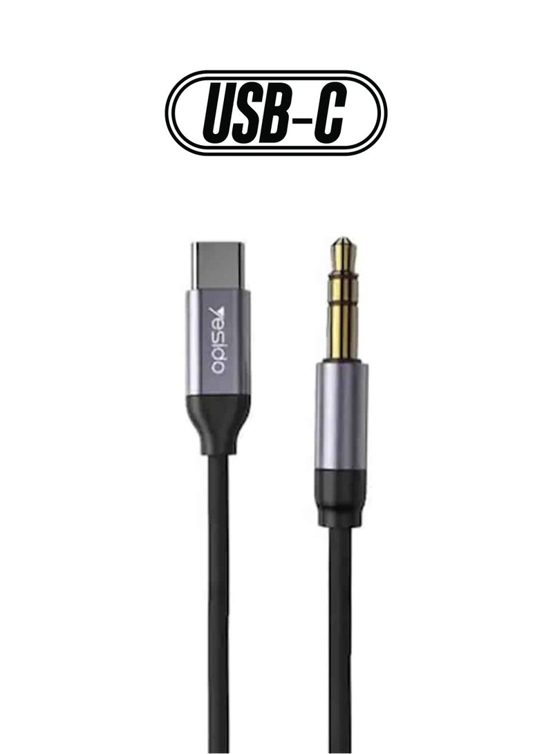 Yesido Type C to 3.5MM Audio Cable, Yesido YAU20 - Image 1