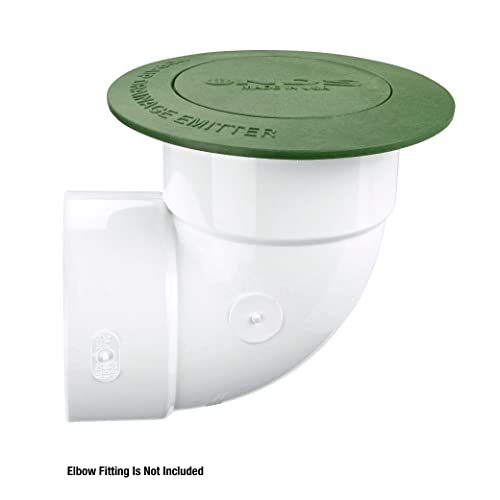 NDS 420C Pop-Up Drainage Emitter, fits 3-Inch and 4-Inch Sewer and Drain Fittings, Works with Drainage Systems Including Catch Basins and Channel Drains, Green - Image 3