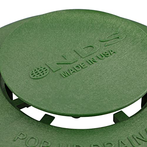 NDS 420C Pop-Up Drainage Emitter, fits 3-Inch and 4-Inch Sewer and Drain Fittings, Works with Drainage Systems Including Catch Basins and Channel Drains, Green - Image 4