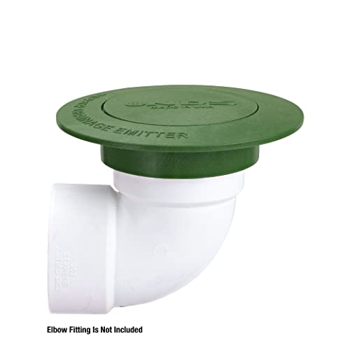 NDS 420C Pop-Up Drainage Emitter, fits 3-Inch and 4-Inch Sewer and Drain Fittings, Works with Drainage Systems Including Catch Basins and Channel Drains, Green - Image 2