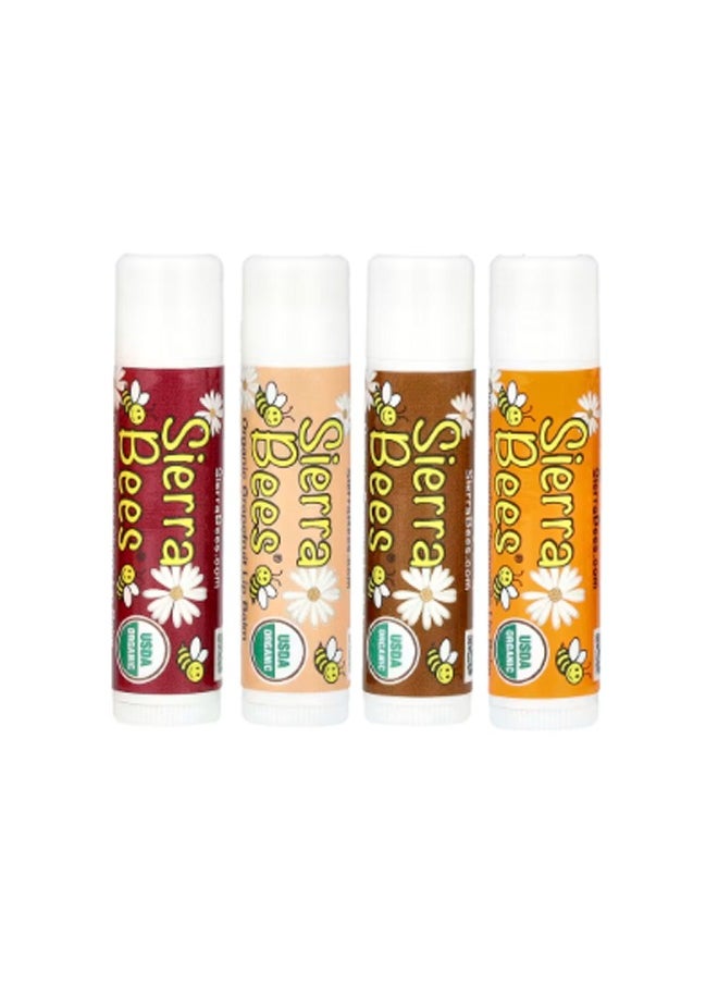 Organic Lip Balm Variety Pack, 4 Pack, 0.15 oz (4.25 g) Each - pzsku/Z12CFFDC31074CCB46E39Z/45/_/1740925465/726569df-8475-4e9b-93ea-9306e896d13d