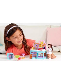 Barbie باربي نادي تشيلسي للطبيب البيطري للحيوانات الأليفة  - Image 2