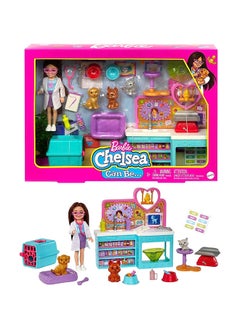 Barbie باربي نادي تشيلسي للطبيب البيطري للحيوانات الأليفة  - Image 1
