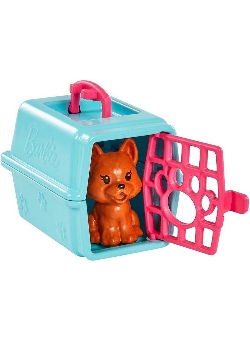 Barbie Doll Chelsea Pet Vet Playset with Doll, 4 Animals and 18 Pieces - Image 4