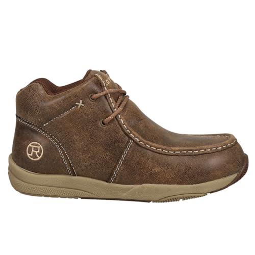 ROPER Mens Clearcut Round Toe Chukka Casual Boots Ankle - Brown - Size 9 D - Image 1
