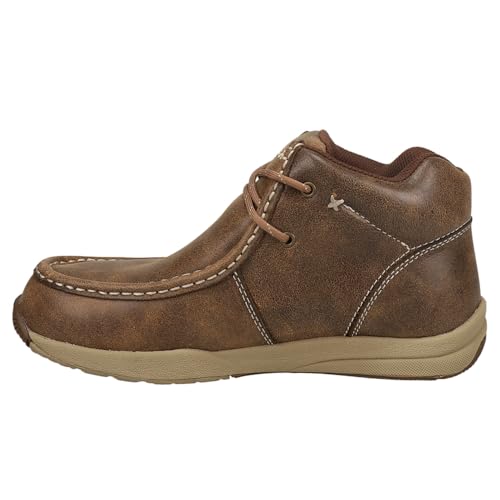 ROPER Mens Clearcut Round Toe Chukka Casual Boots Ankle - Brown - Size 9 D - Image 3