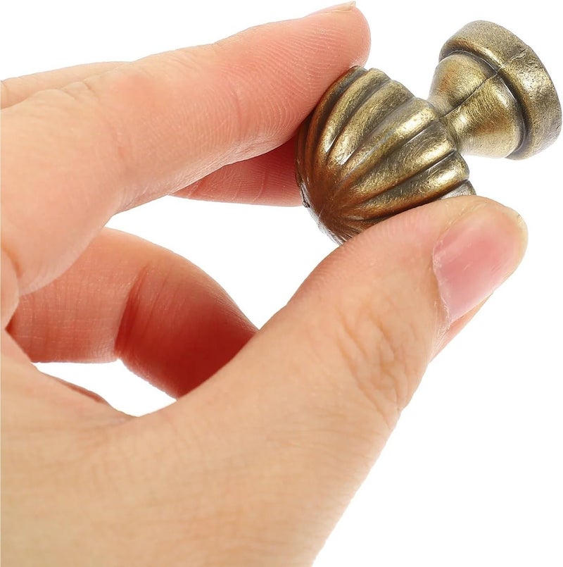 Versatile 4pcs Cap Finials for Lamps Retro Finial for Lamp Shade Cover Table Desk Decoration Light Accessory - Image 3