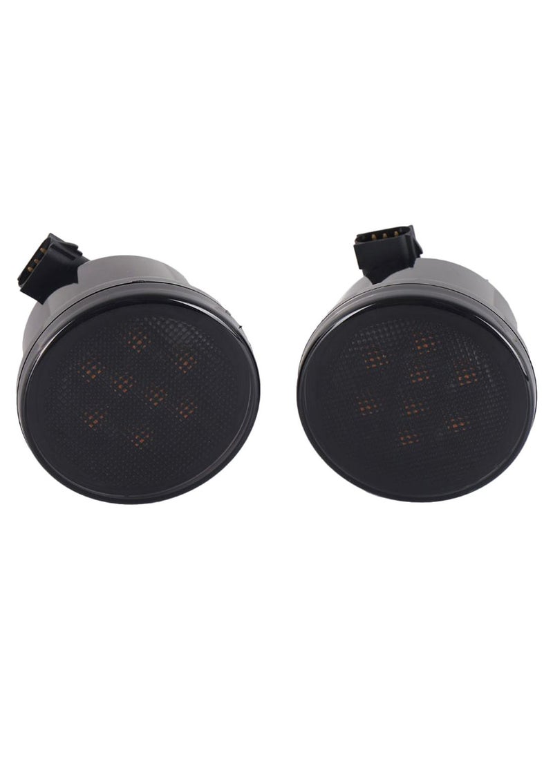 NIBEMINENT - 2-Piece LED Front Fender Side Marker Turn Signal Light - Image 1