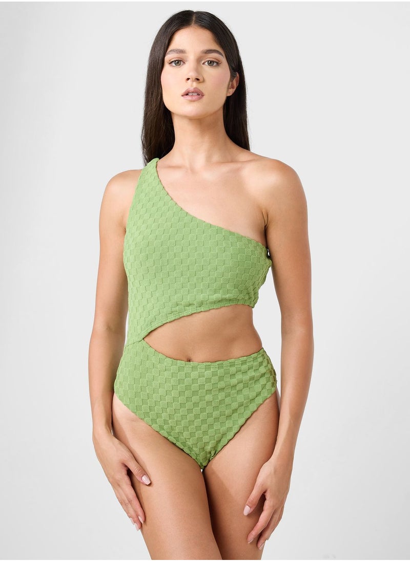speedo - Terry Cut One Piece - Image 1