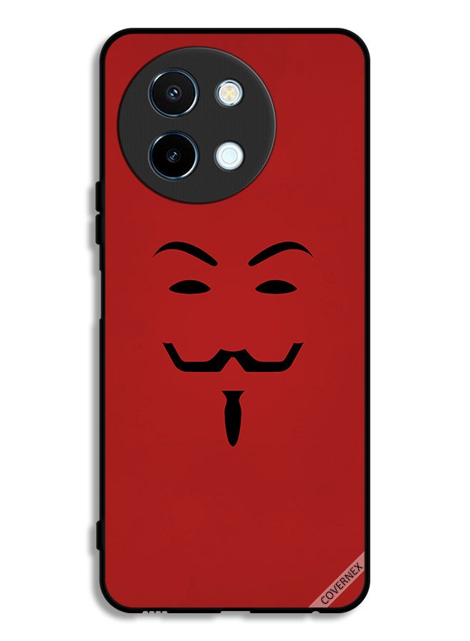Covernex Vivo Y38 5G Protective Case Cover Vendetta Vector Art - Image 1
