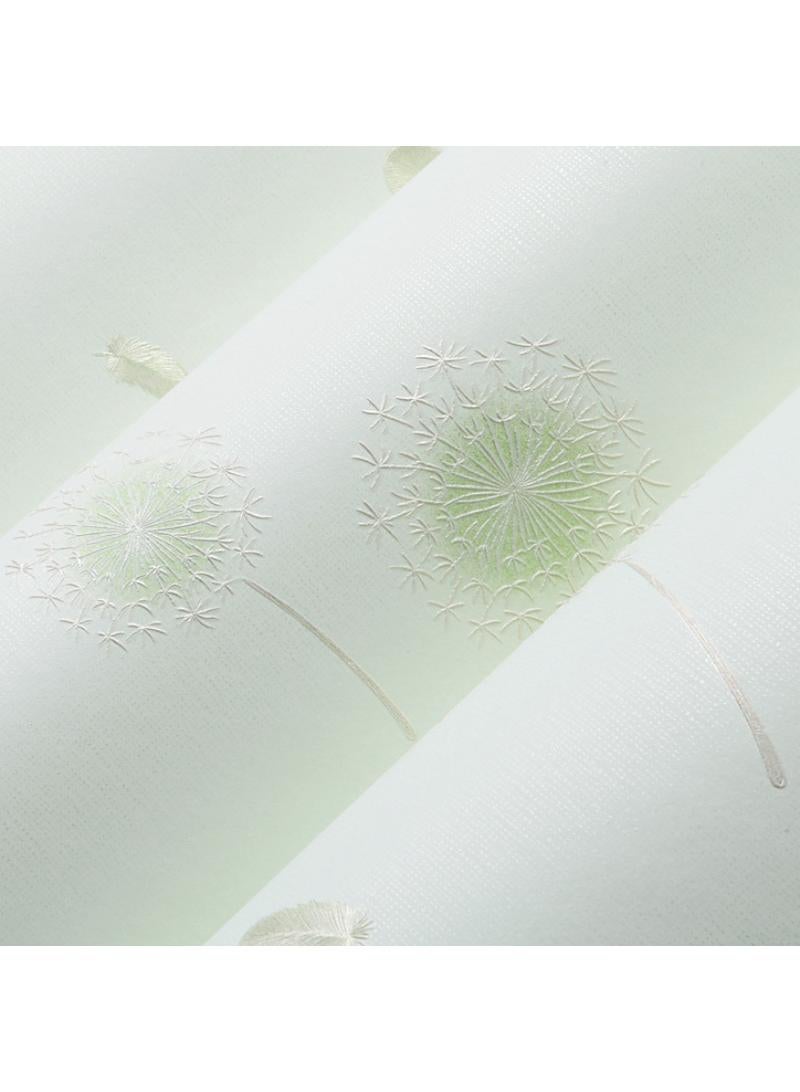 Bluejw Dandelion Design Thicken Waterproof Self-Adhesive Wallpaper For Kids Room And Television Background Wall 0.53*9.5 Meters - Image 1