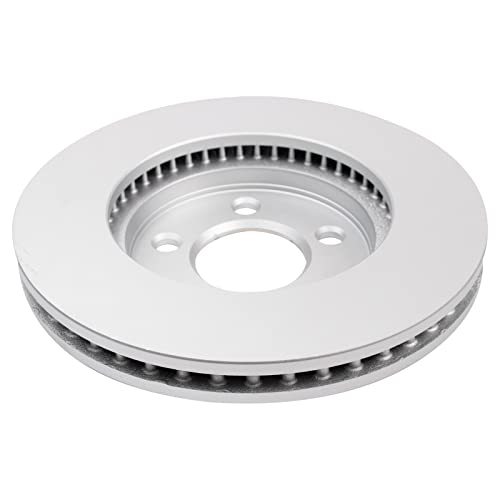 TRQ Front Brake Rotors Set Vented Premium G-Coated Compatible with 2005-2010 Ford Mustang - Image 5