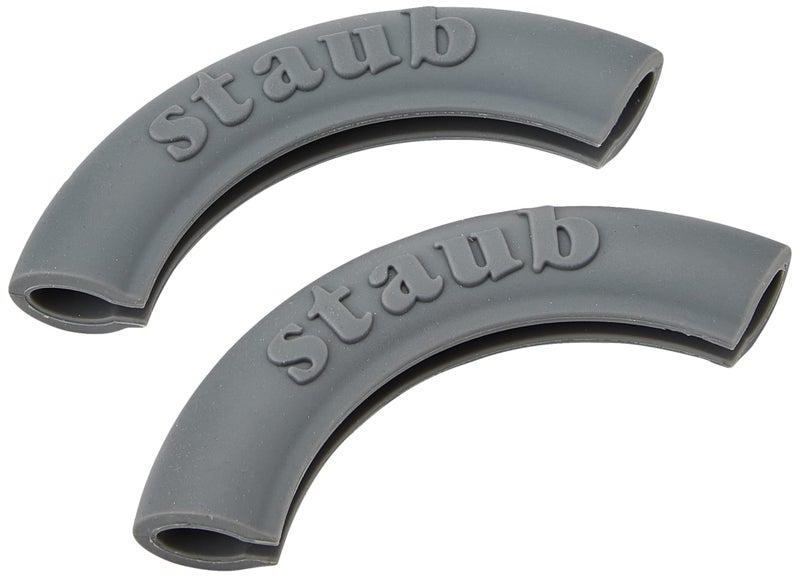 Staub 40509916 Silicone Handle Cover Round Potholder Mittens Authentic Product