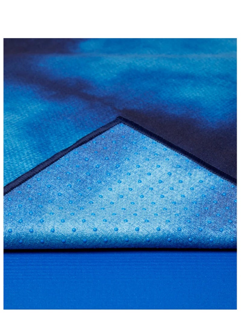 Manduka YOGITOES SKIDLESS MAT TOWEL 2.0 HARBOR TD STANDARD  - Image 2