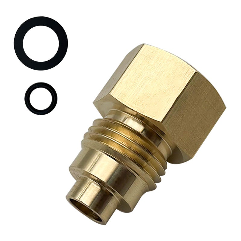 Ebrmeiwo LS Swap Power Steering Pump Line Fitting Replacement Part Use to Convert 38 Flare Older Style Lines M1615 to 5818 Fits GTO CTSV LS1 LSX LS3 Vortec Truck 53L 48L 57L 60L LQ4 - Image 3