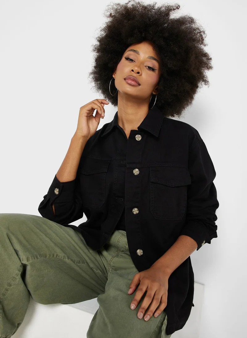 NEW LOOK Button Down Jacket