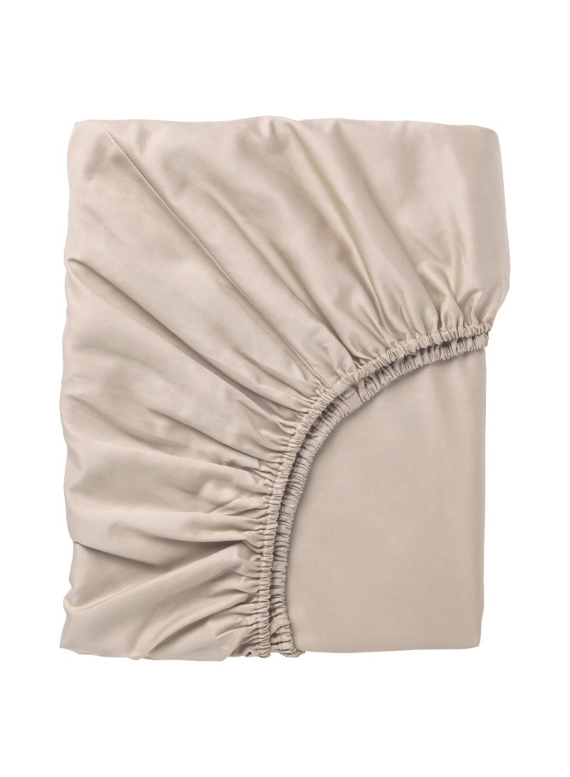 Fitted sheet, White 180x200 cm - Image 1
