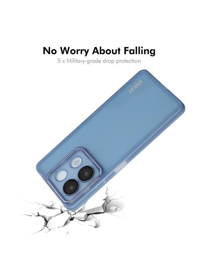 ENKAY Case For Redmi Note 13R Pro Hat-Prince Translucent Matte TPU Phone Case with Lens Film - Image 3