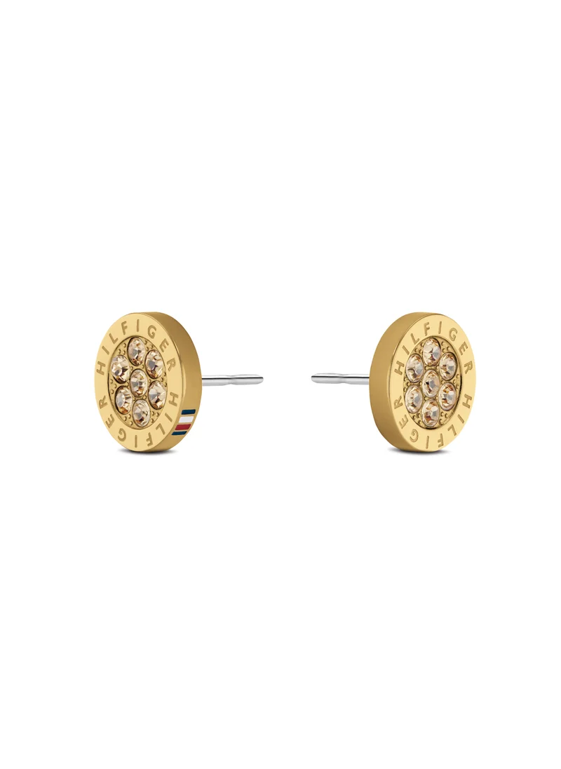 TOMMY HILFIGER Crystal Stud Earrings