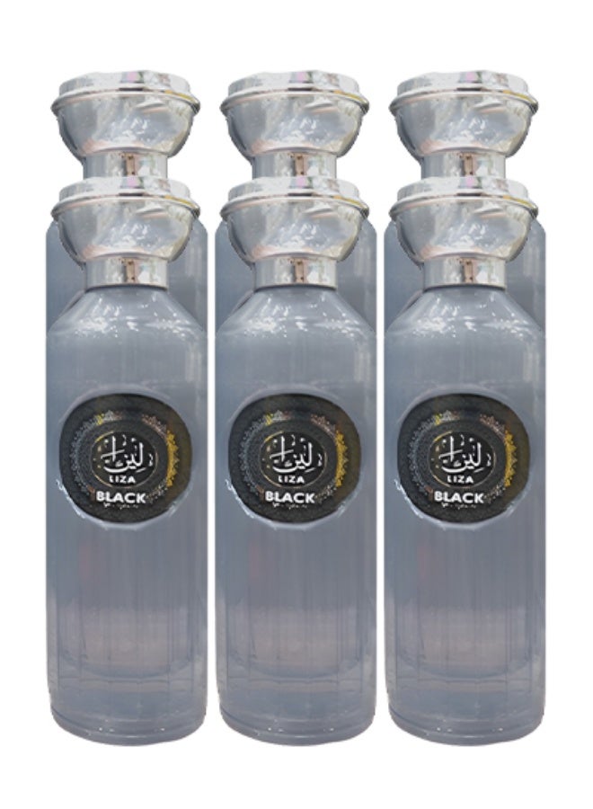 ليزا 6 قطع عطر ليزا بلاك للجنسين 100 مل - Image 1