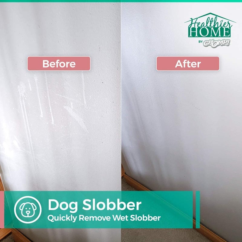 CHOMP! Painted Wall Cleaner Spray, Multipurpose for Walls, Ceilings, and Baseboards, Removes Dirt, Dust, Odor, Stains, Healthier Home 5-Minute CleanWalls 4-in-1, 32 Ounces (Peppermint Candy Cane) - Image 5