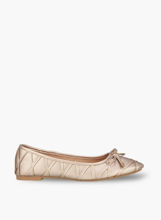 Flora Bella By Shoexpress Women Bow Detail Ballerina Shoes