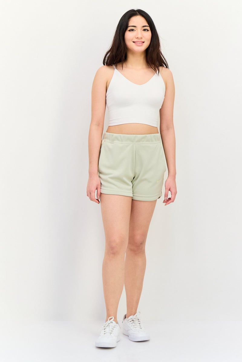 Nike Women Standard Fit Outdoor Shorts, Beige - Image 4