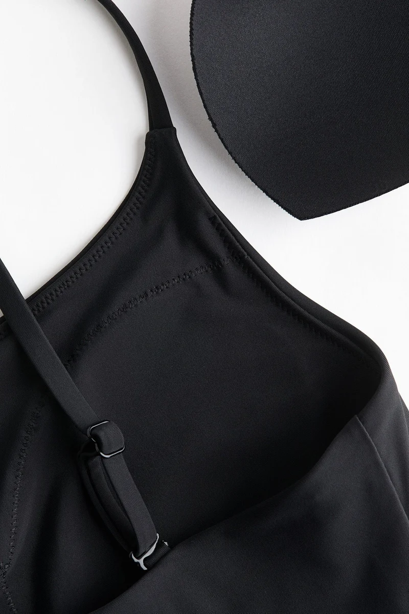 H&M  Integral-bra sports tankini top with Lycra® for Women | Best Price UAE