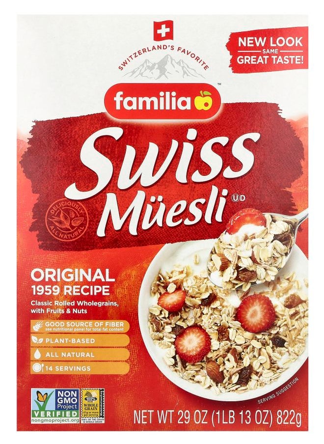 Swiss Muesli Original 1959 Recipe 29 oz (822 g) - pzsku/Z12D166CA200682C022F1Z/45/_/1730032819/94e66bf7-9375-4e8f-8b08-d13e9876aedf