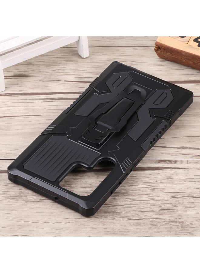 اس-توب جراب لهاتف Samsung Galaxy S22 Ultra 5G Armor Warrior مقاوم للصدمات من البولي كربونات + جراب هاتف TPU - Image 4