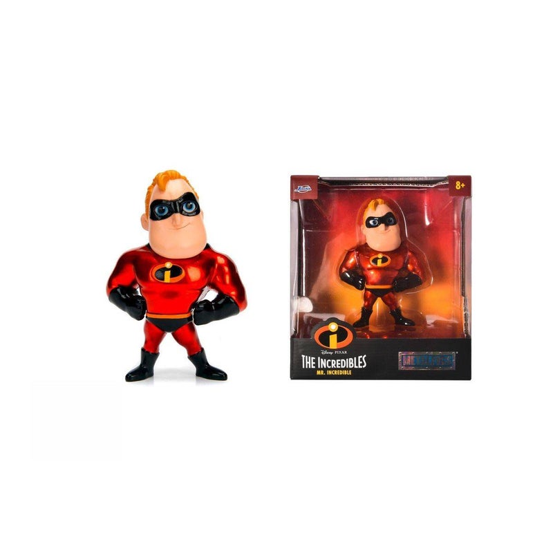 Jada Metalfigs Disney Pixar The Incredibles Mr. Incredible Die-Cast Figure (10 cm) - Image 1