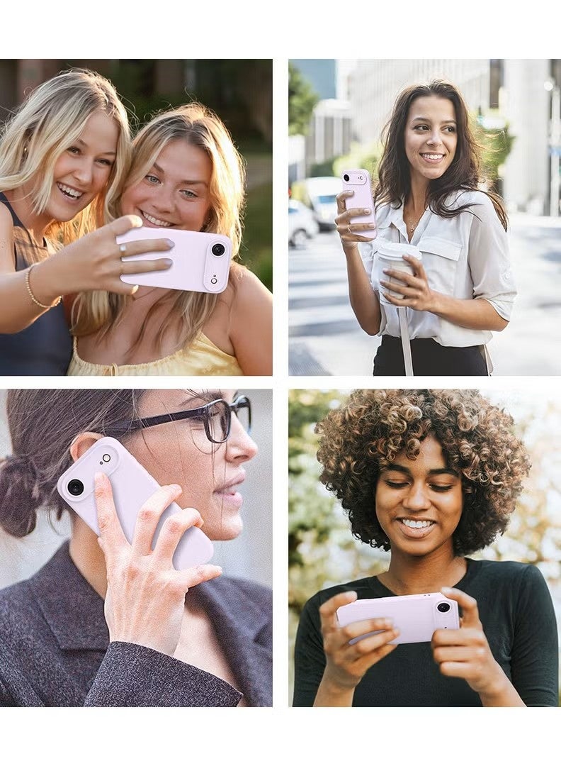 general Premium Liquid Silicone Slim Case for iPhone 17 Air – Ultra-Soft Microfiber Lining & Shockproof Drop Protection – Lavender Purple - Image 5