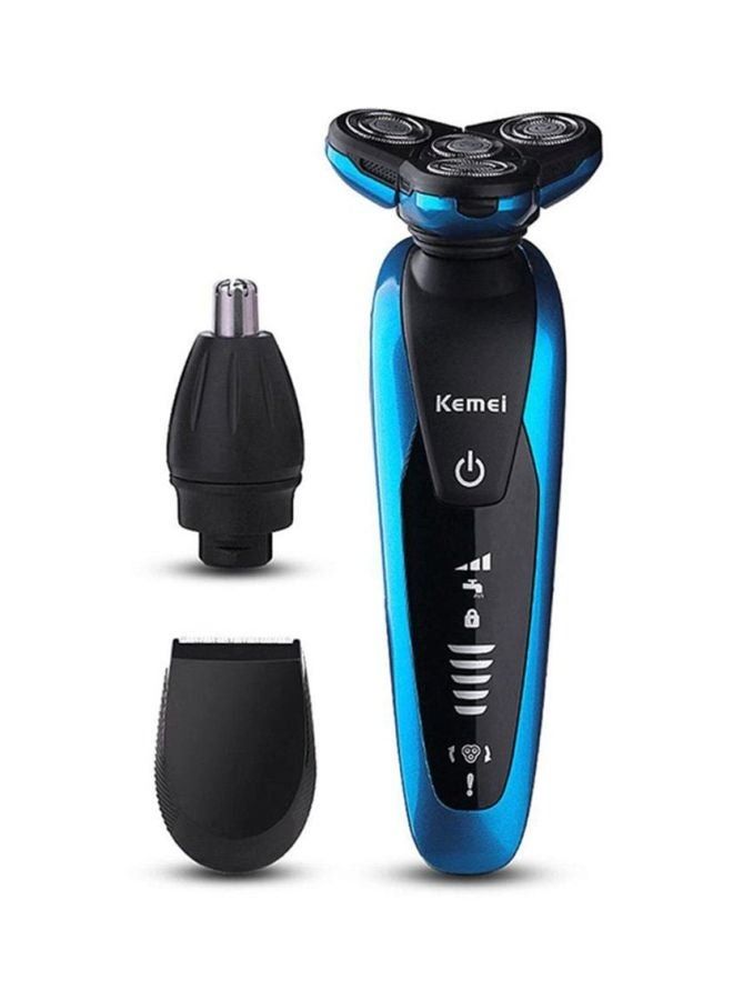 3D Washable Twin Blade Trimmer Blue/Black - Image 3