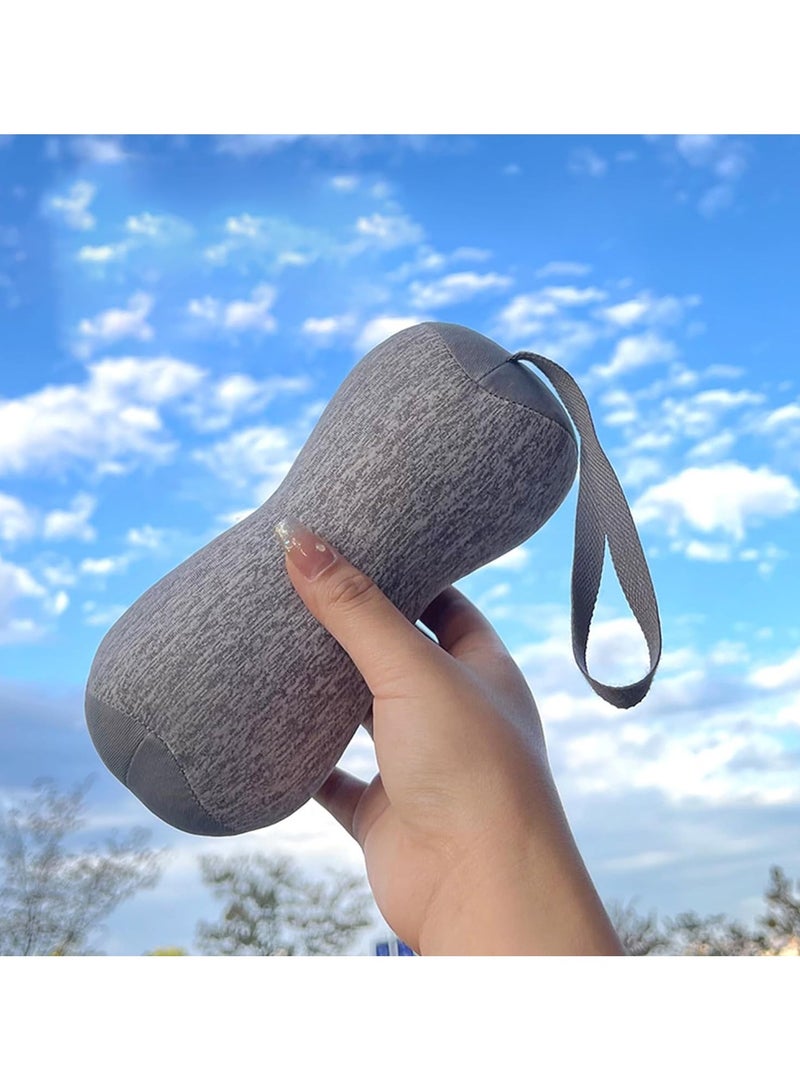 general Portable Bean Neck Pillow for Adults and Students – Lightweight, Eco-Friendly EPS Travel Pillow with Soft Fabric for Daily Commute and Short Trips - Image 1