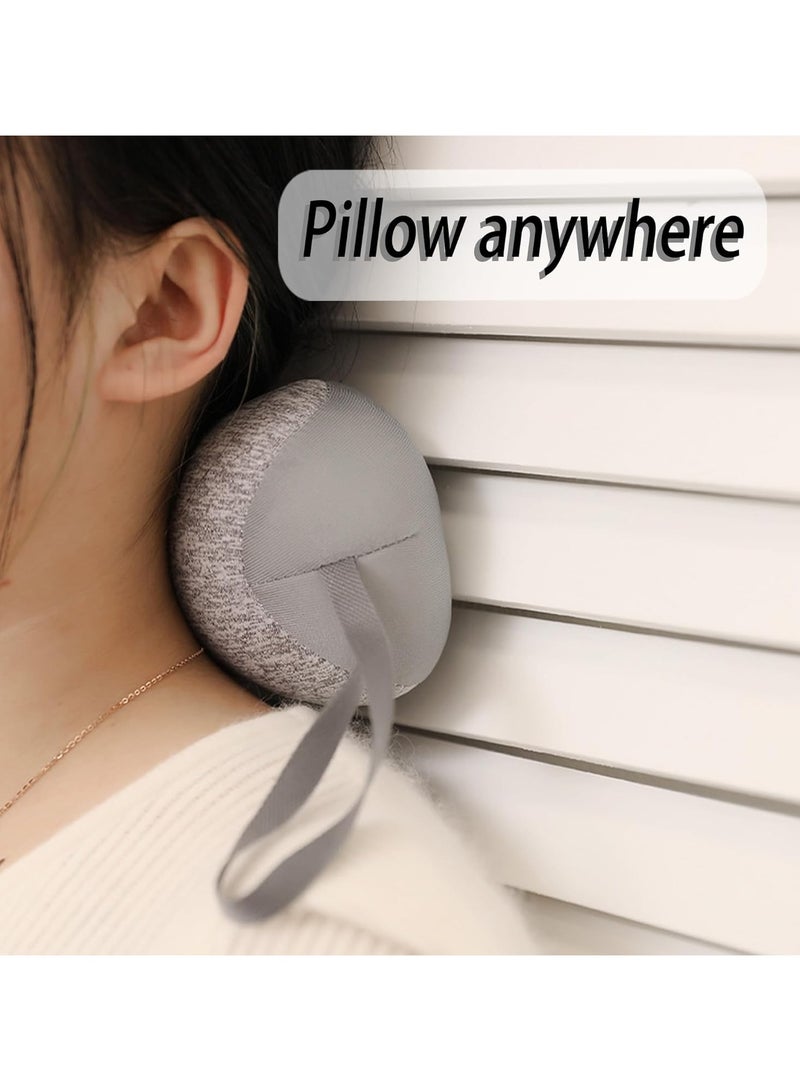general Portable Bean Neck Pillow for Adults and Students – Lightweight, Eco-Friendly EPS Travel Pillow with Soft Fabric for Daily Commute and Short Trips - Image 3