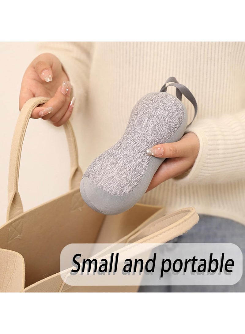 general Portable Bean Neck Pillow for Adults and Students – Lightweight, Eco-Friendly EPS Travel Pillow with Soft Fabric for Daily Commute and Short Trips - Image 4